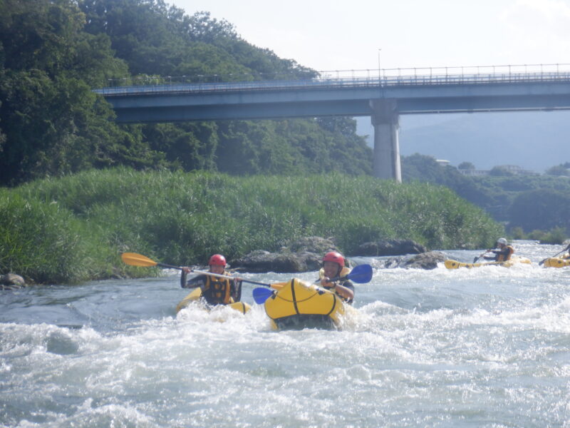 埼玉寄居町で川遊び　パックラフティング　パックラフト　パックラフトツアー